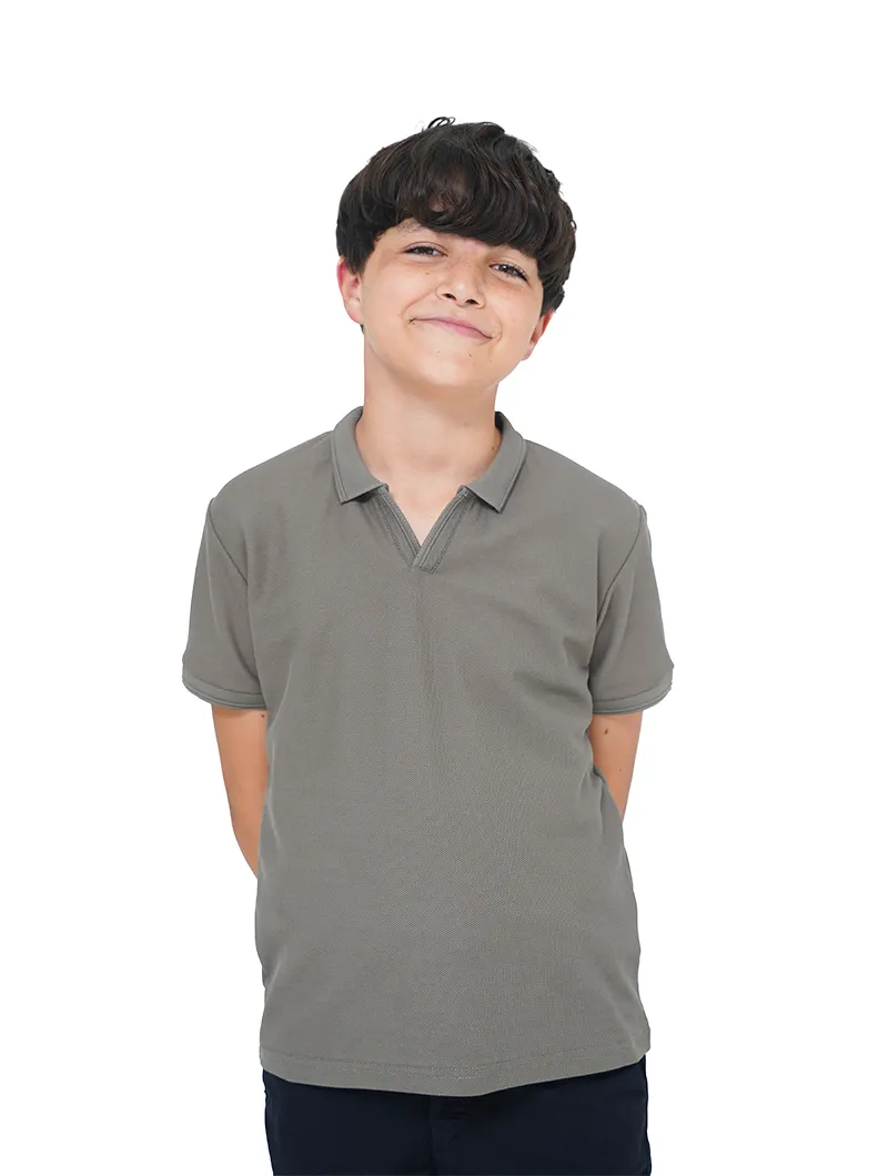 POLO en piqué de coton